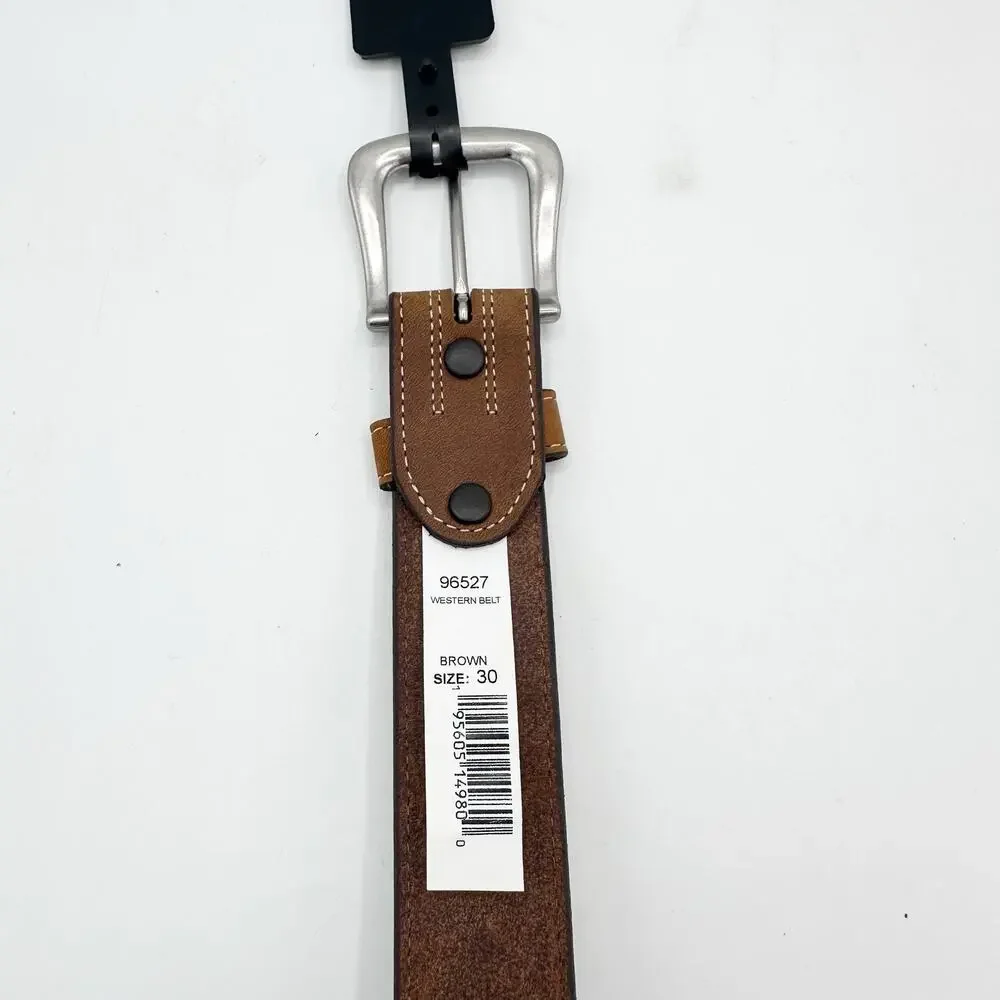 NEW Red Wing Shoes Men's Western Leather Belt, 1.5